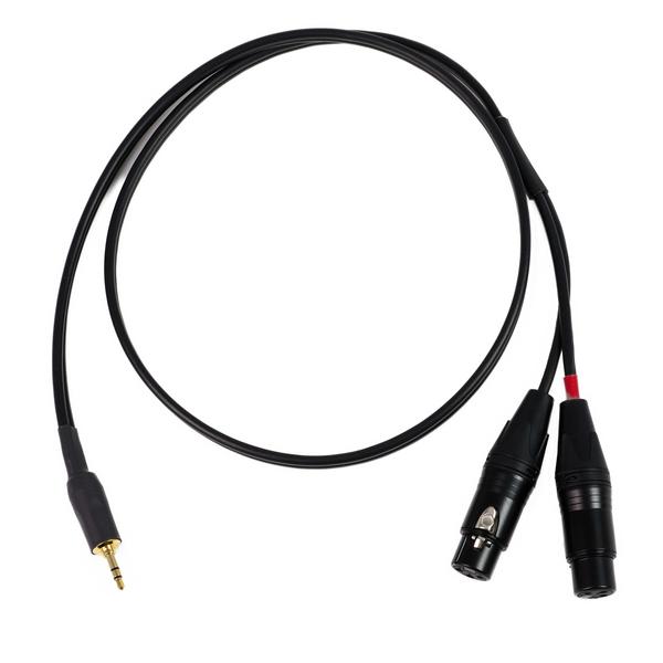 Кабель межблочный 2XLR-F-miniJack Onetech PRO 1.0 m