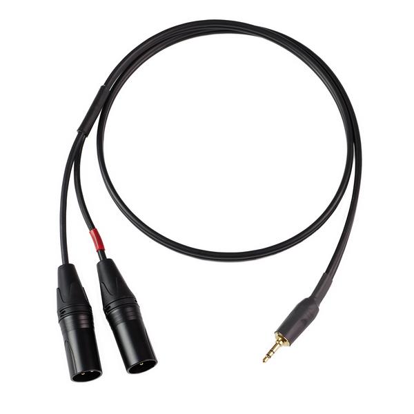 Кабель межблочный 2XLR-M-miniJack Onetech PRO 1.0 m