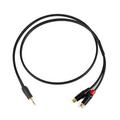 Кабель-разветвитель miniJack-2RCA Onetech PRO
