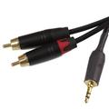 Кабель miniJack-2RCA Onetech PRO 1.0 m