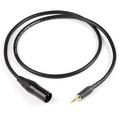 Кабель межблочный XLR-M-miniJack Onetech PRO 1 m